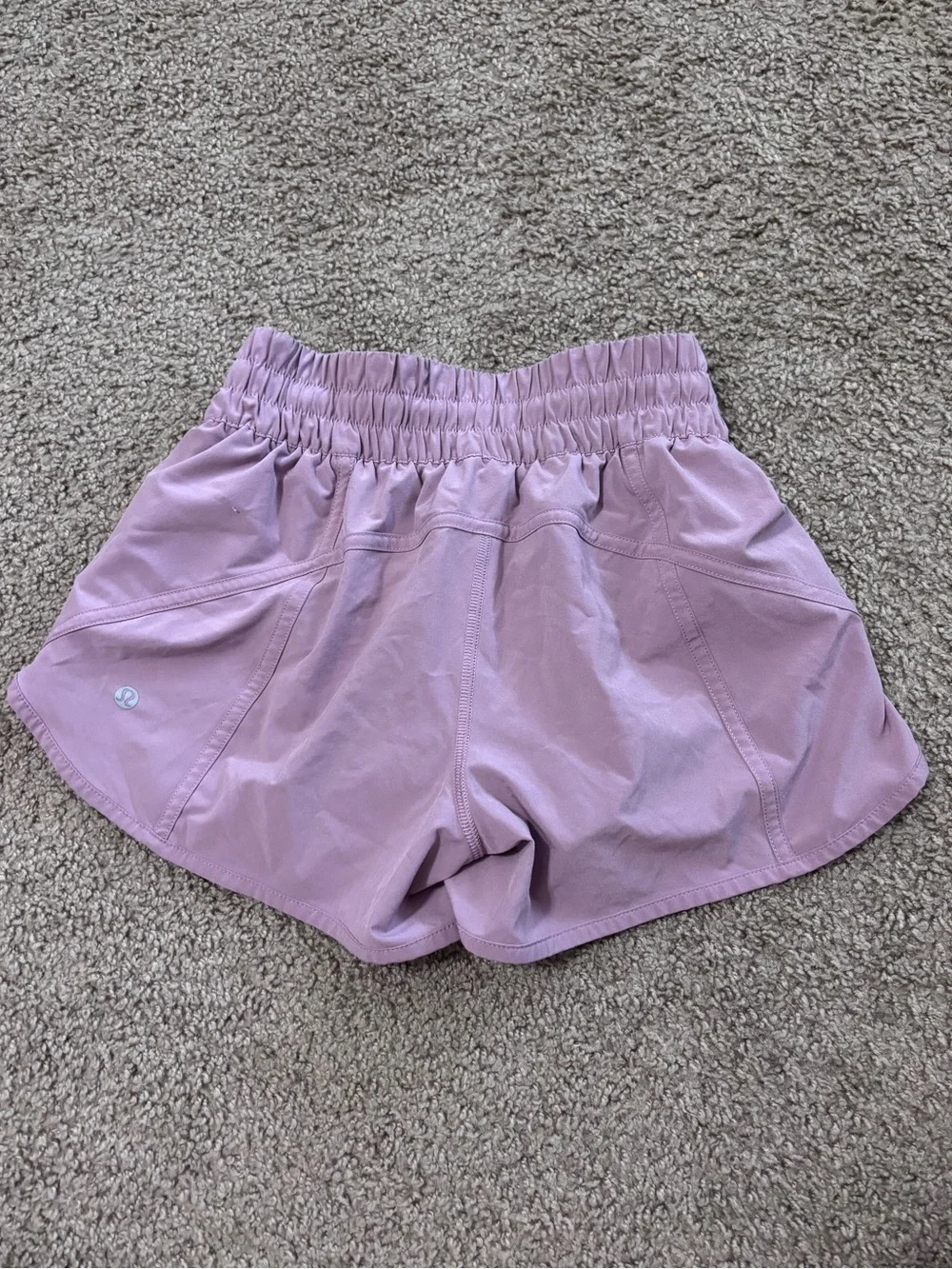 Lululemon Track That Mid-Rise Lined Short Wisteria Purple Size 4